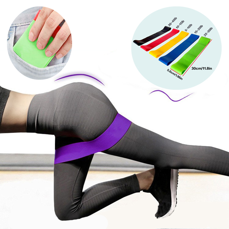 Pilates Bar Kit With Resistance Bands - 5pcs 요가 필라테스 저항 밴드 물리