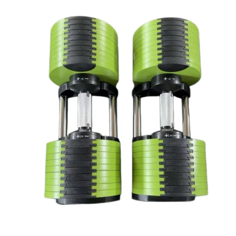 Adjustable Dumbbell Pair 40Kg - 헤비 듀티 상업용 조절 가능 전기도금