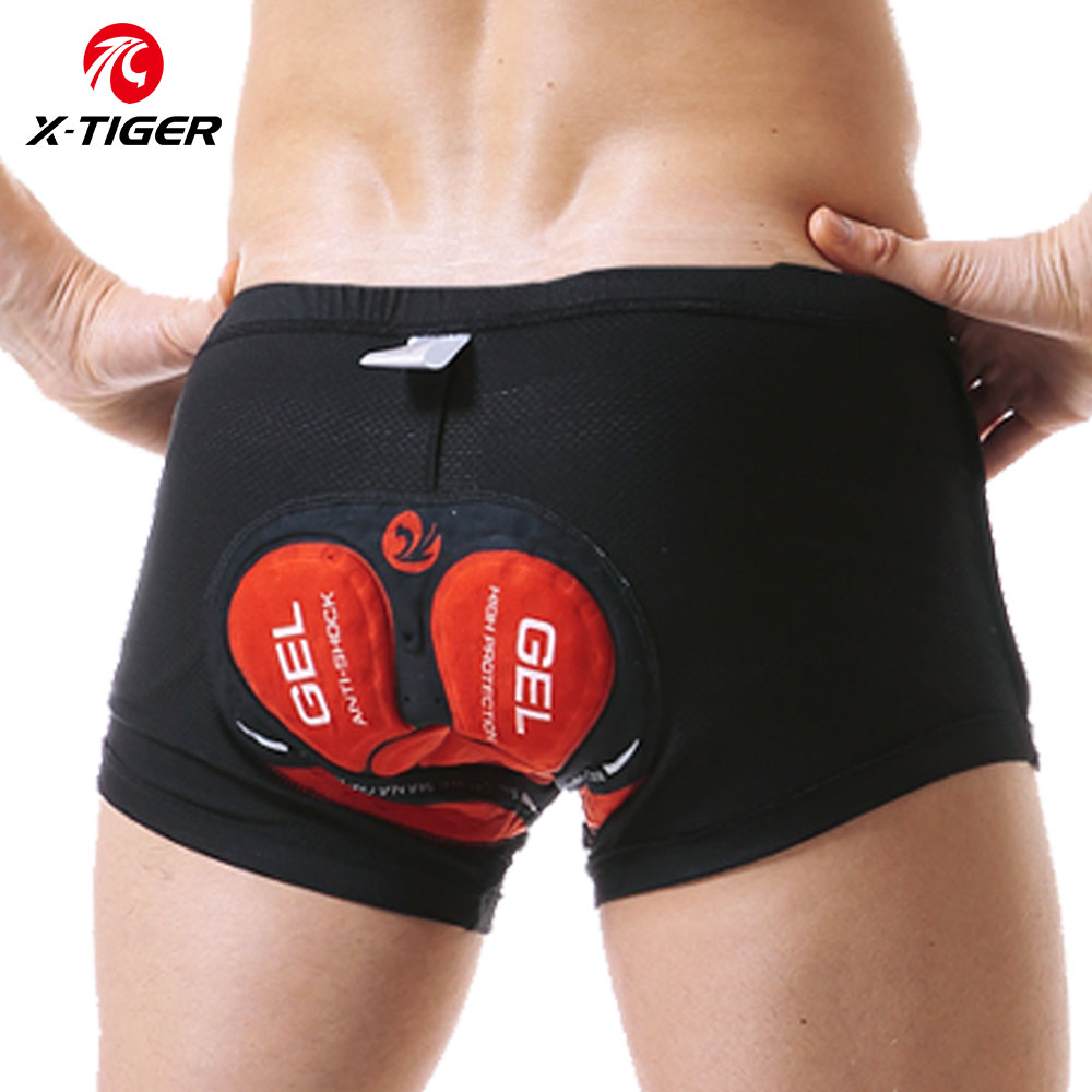 X-Tiger 사이클링 반바지, 통기성 메쉬 충격 방지 - Padded Cycling Shorts 5D Gel 리뷰 및 가격