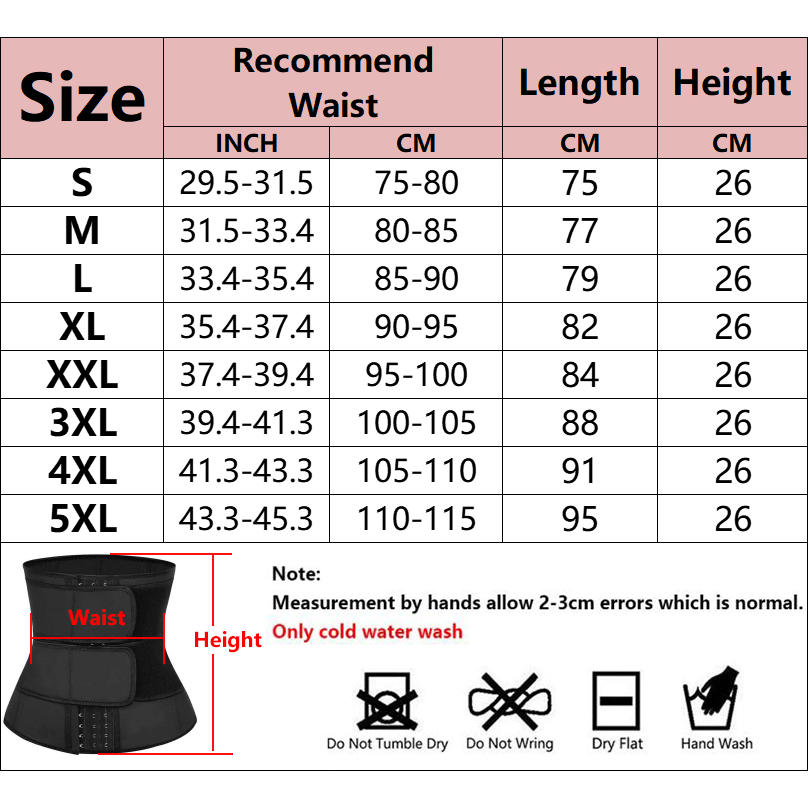 여성용 사우나 스웨트 허리 트레이너 복부 슬리밍 벨트  - Sweat Waist Trainer Belt Neoprene 리뷰 및 가격