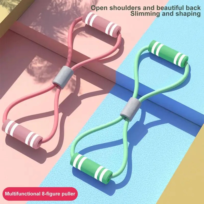 손잡이가 있는 피트니스 저항 밴드 휴대용 남녀 팔 어깨 - Resistance Bands Set With Handles 리뷰 및 가격