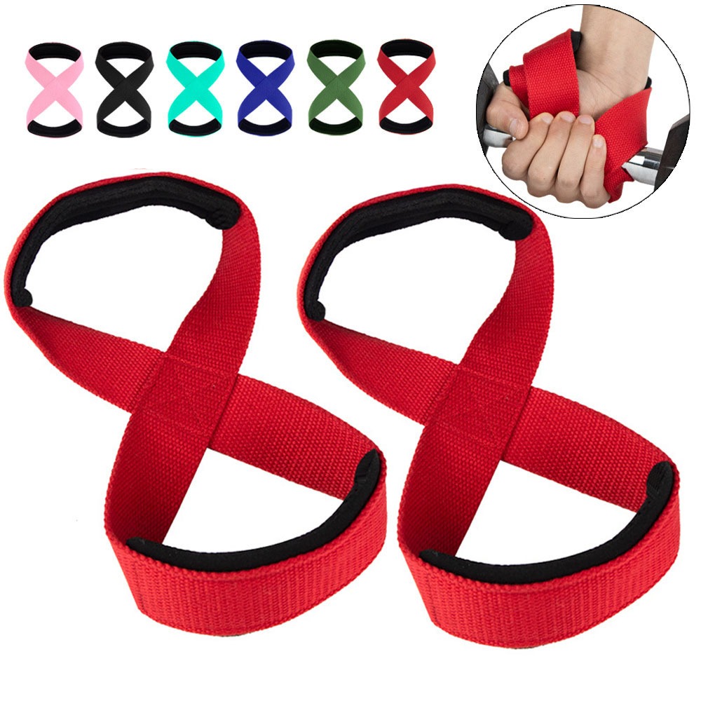 1쌍 새 폴리에스터 역도 손목 보호대 8단 스포츠 피트 - Wrist Wraps Weightlifting Support 리뷰 및 가격