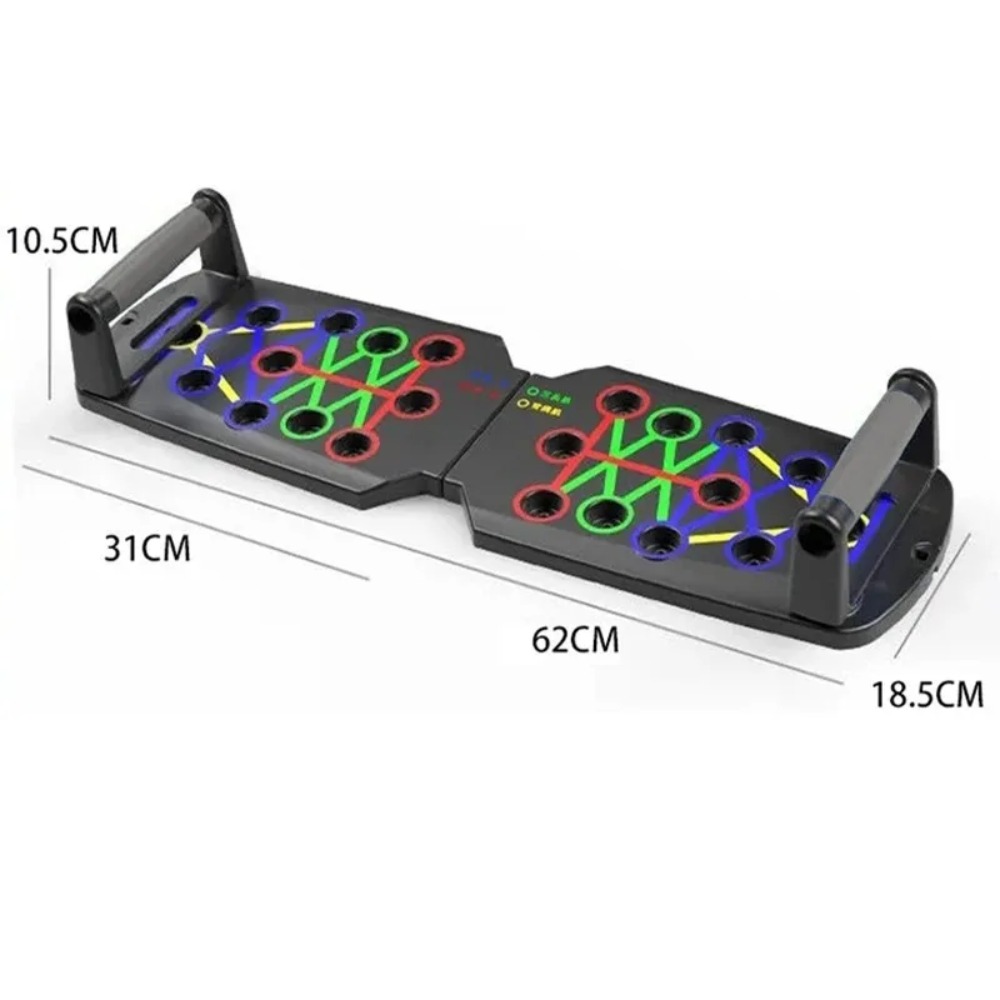 휴대용 다기능 푸쉬업 보드 세트, 손잡이 포함, 접이식 - Push Up Board Foldable Multi Function 리뷰 및 가격