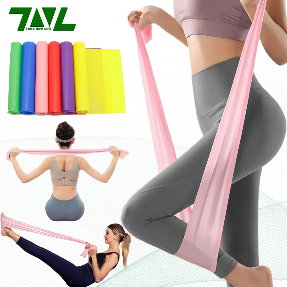 길이 200cm 요가 필라테스 스트레치 저항 밴드 체육 - Pilates Bar Kit With Resistance Bands 리뷰 및 가격